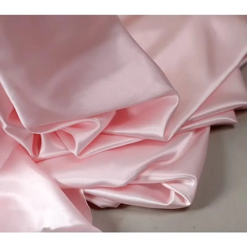 نسيج حريري مرن عالي الجودة قماش لامع ناعم وسلس مخيط بطانة شيونغسام فستان ملابس نوم قميص أقمشة ذاتية الصنع للخياطة