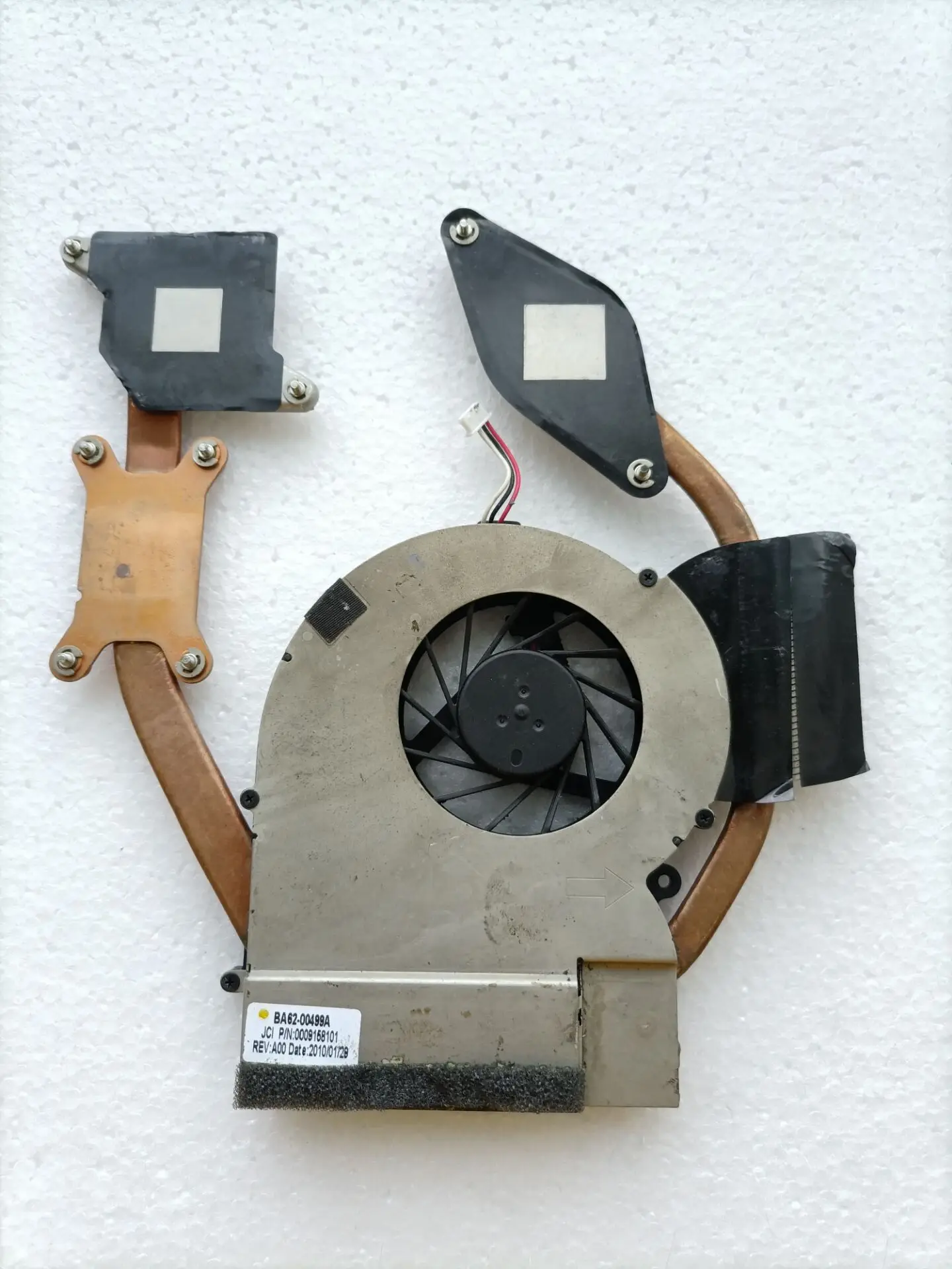 Original Laptop Heatsink Cooling Fan Cpu Cooler for SAMSUNG R730 CPU Heatsink Fan BA62-00499A