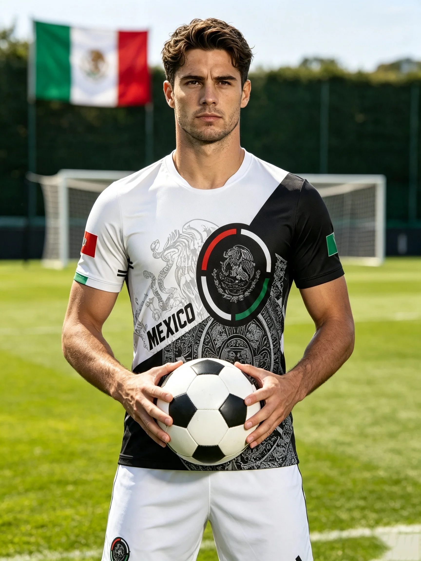 The Mexico football jersey with six collar selections fits soccer training, match‑day cheering and casual daily outfits