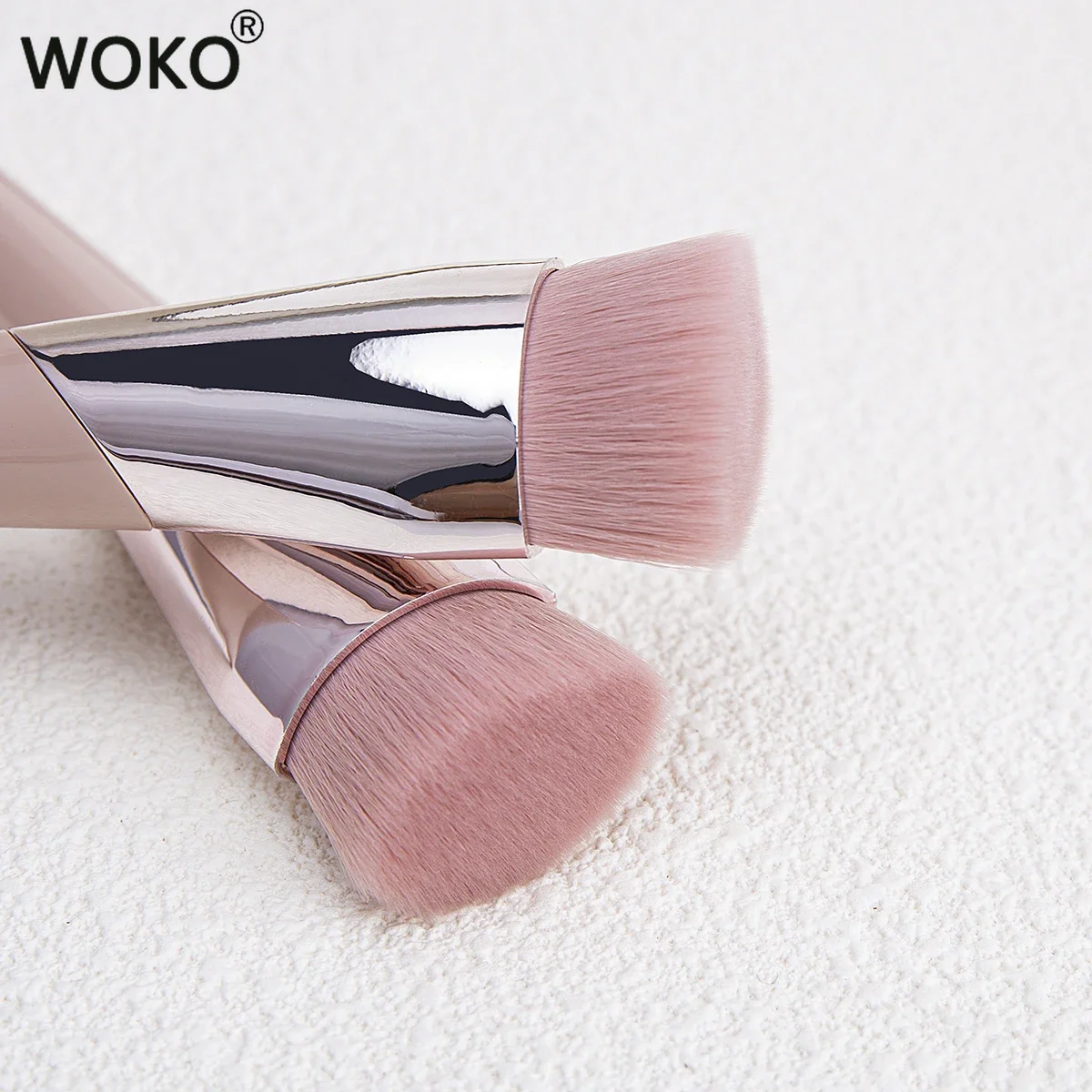 104 Flat Top Contour Brush Face Contour Powder Foundation Brush Liquid BB Cream Blending Makeup Brush Flat Contour Makeup  Tool