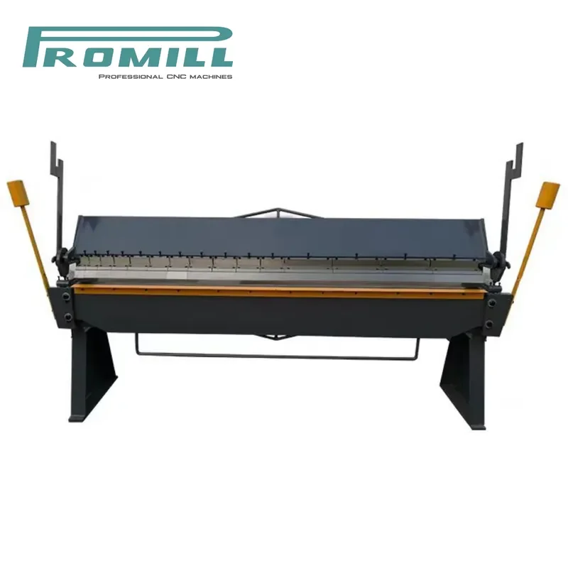 HCY W2.5X2540 PAN & BOX BRAKE 2.5mm by 2540mm Manual Bending Machine for Aluminum Low Price with Motor As Core Component