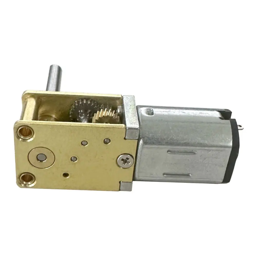 Compact N20 Worm Gear Reduction Motor Micro DC Electric Gearbox Self Locking Motor For Intelligent Car Accessory Projects