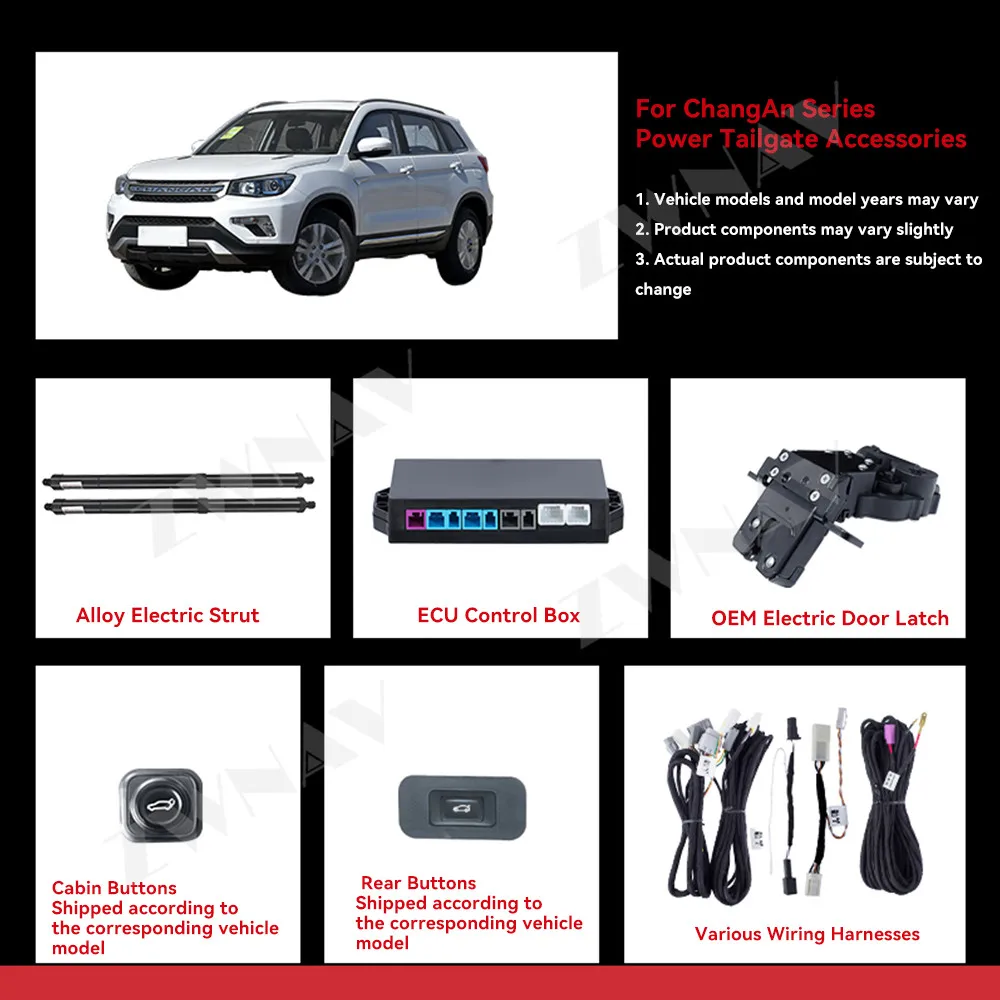 Auto Open Close Power Liftgate Retrofit Kit For Changan UNI-T CS75 CS35 CS35 PLUS Vehicles Electric Trunk Lid with Anti Pinch