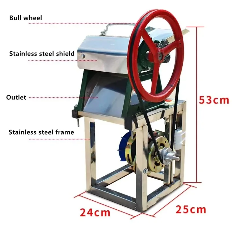 Small Vertical Kelp Cutting Machine Household Multifunctional Electric 3mm Pancake Cutting Machine