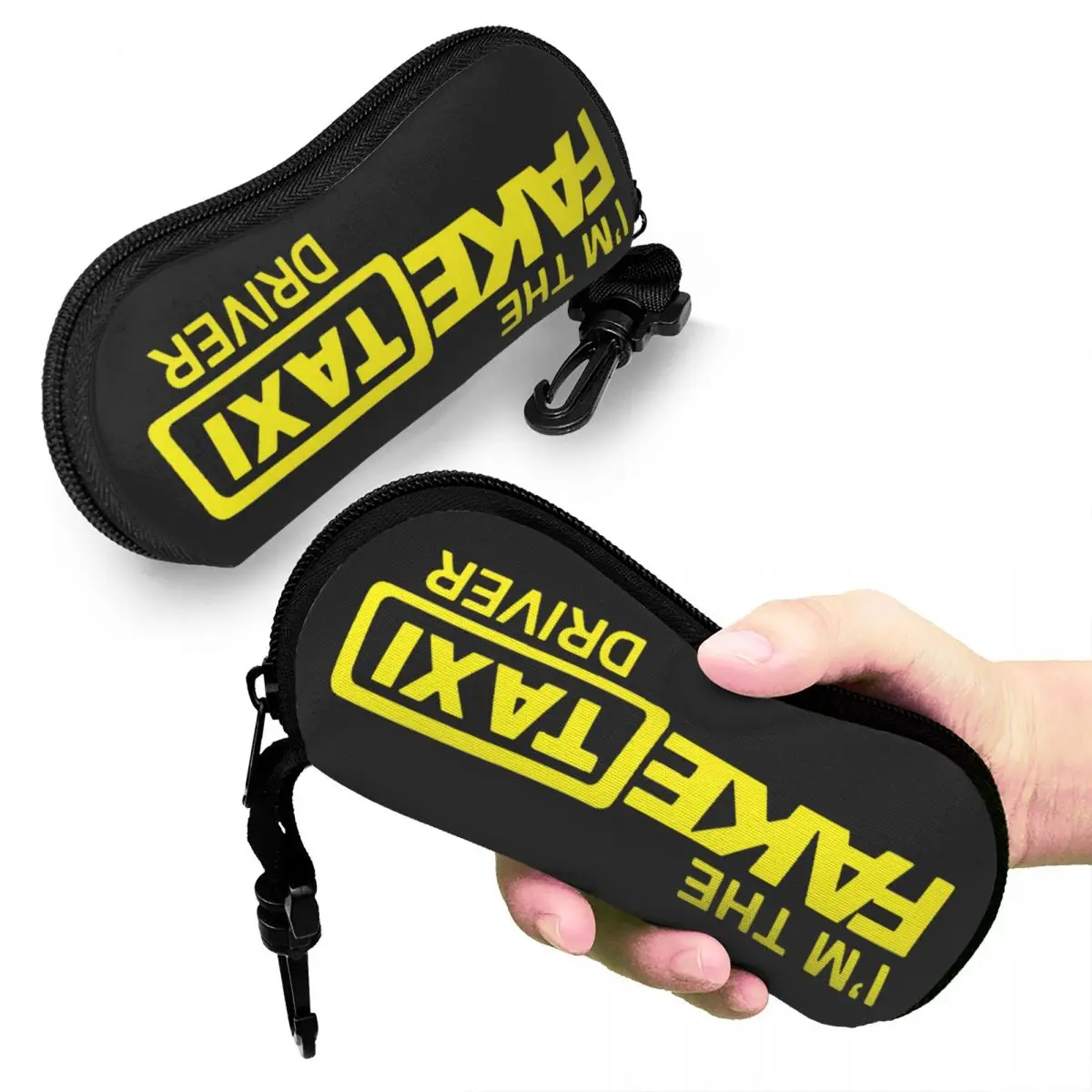 

Поддельный такси, чехол для очков, защитная коробка для солнцезащитных очков, женская и мужская мягкая сумка для очков, сумка