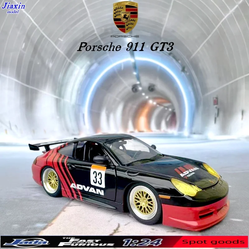 

Jada 1:24 GT3 Rare paint alloy car model display gift for children
