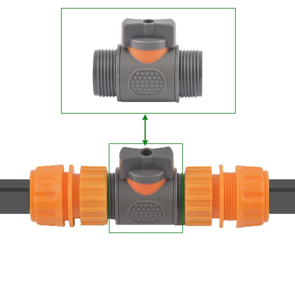 1/2 3/4 Cal myjnia samochodowa nawadnianie ogrodu wąż szybkie złącze do 16 20mm rury zatrzymania wody wspólnego zraszacze złączki do rur