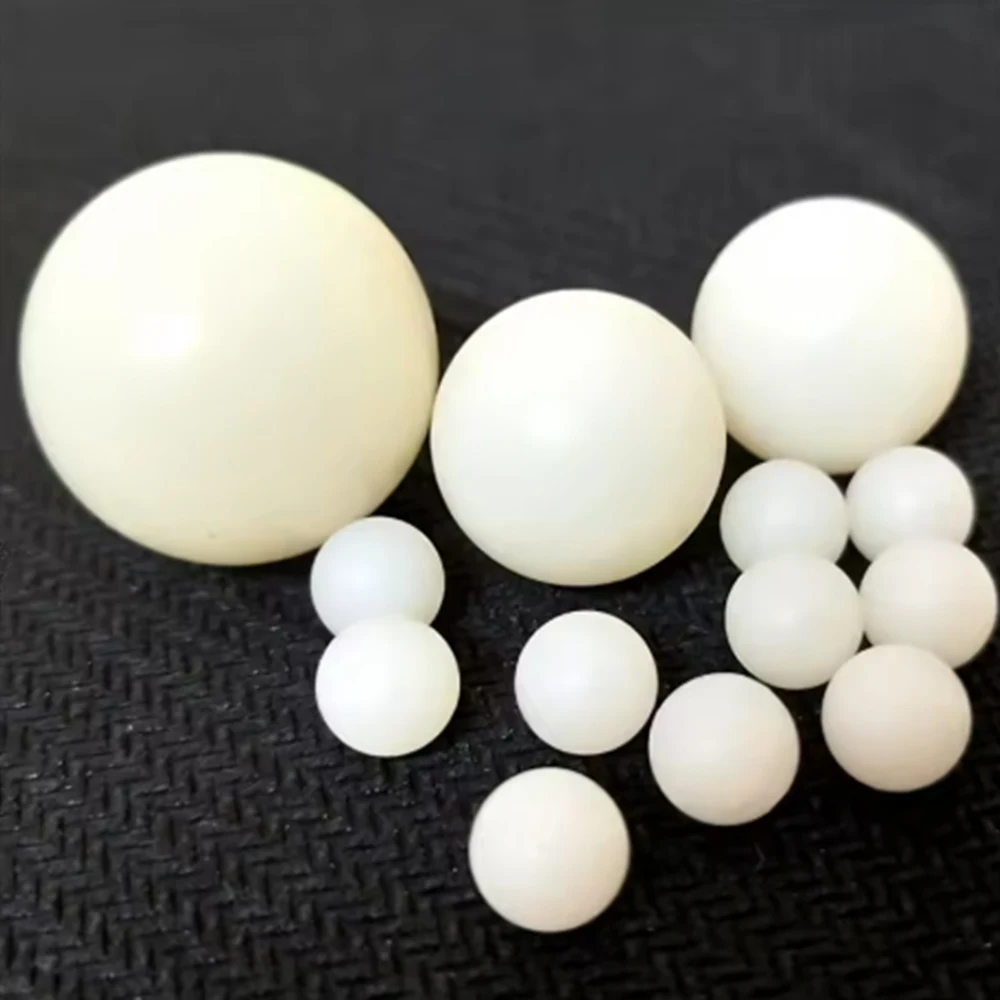 1-100PCS High-Precision White Bearing Solid Plastic Balldia Meter2/2.381/2.5/3/3.175/3.5/4/4.76/5/6/6.35/7/8/9/9.525/10-95mm