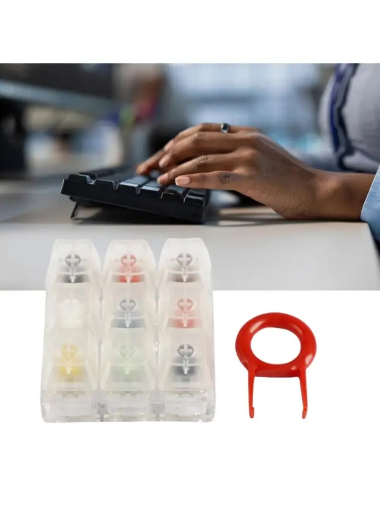 

Hot Swappable 9 Tester With Clear Base For Mechanical Keyboards Switches