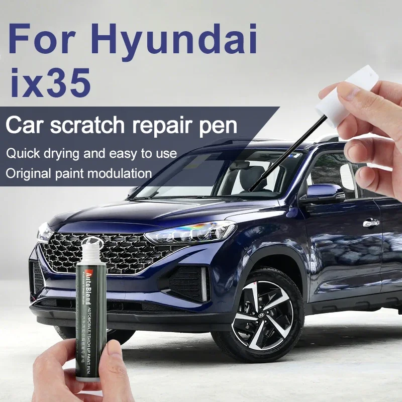 

Paint Repair Pen for Hyundai Ix35 Precise Color Matching Scratch Removal and Clear Coat Pen To Restore Paint Gloss and Texture