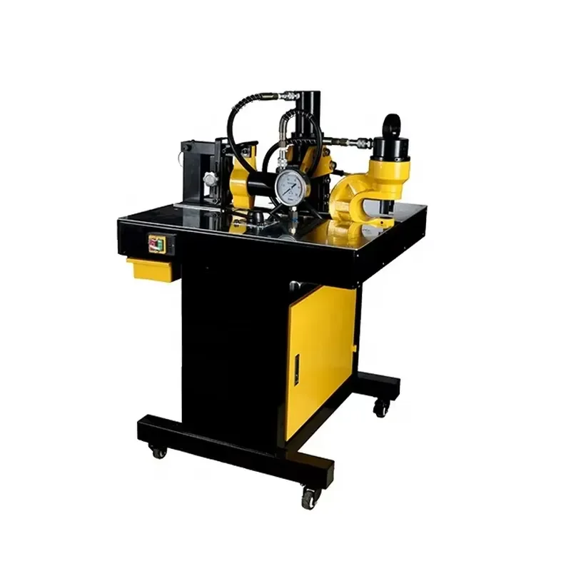 Multi-functional Copper Aluminum Busbar Busbar Bending Cutting Punching Machine Hydraulic Busbar Processing Machine