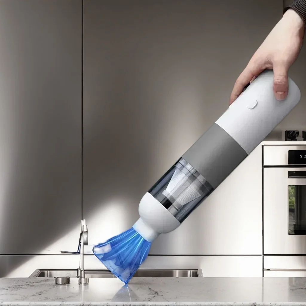 

Rechargeable Handheld Car Vacuum Cleaner – Wireless Dual-Purpose Dust Catcher for Cars & Homes