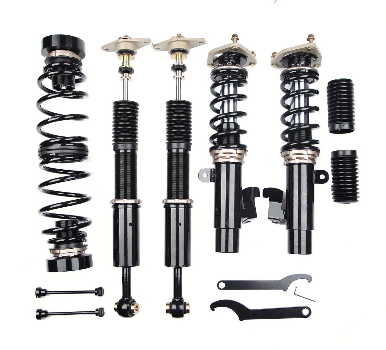 

Inverted Customizable Shock Absorbers with Multiple Settings for ocus 2nd Gen 07-10 MK2& 3 2004-09(BK) Track Use