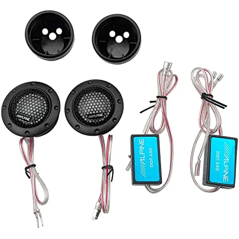 DDT-S30 Car Tweeter 12-24V Power Loud Car Audio Speaker High Quality Car Small Speaker Set for Car Audio Modification Speaker