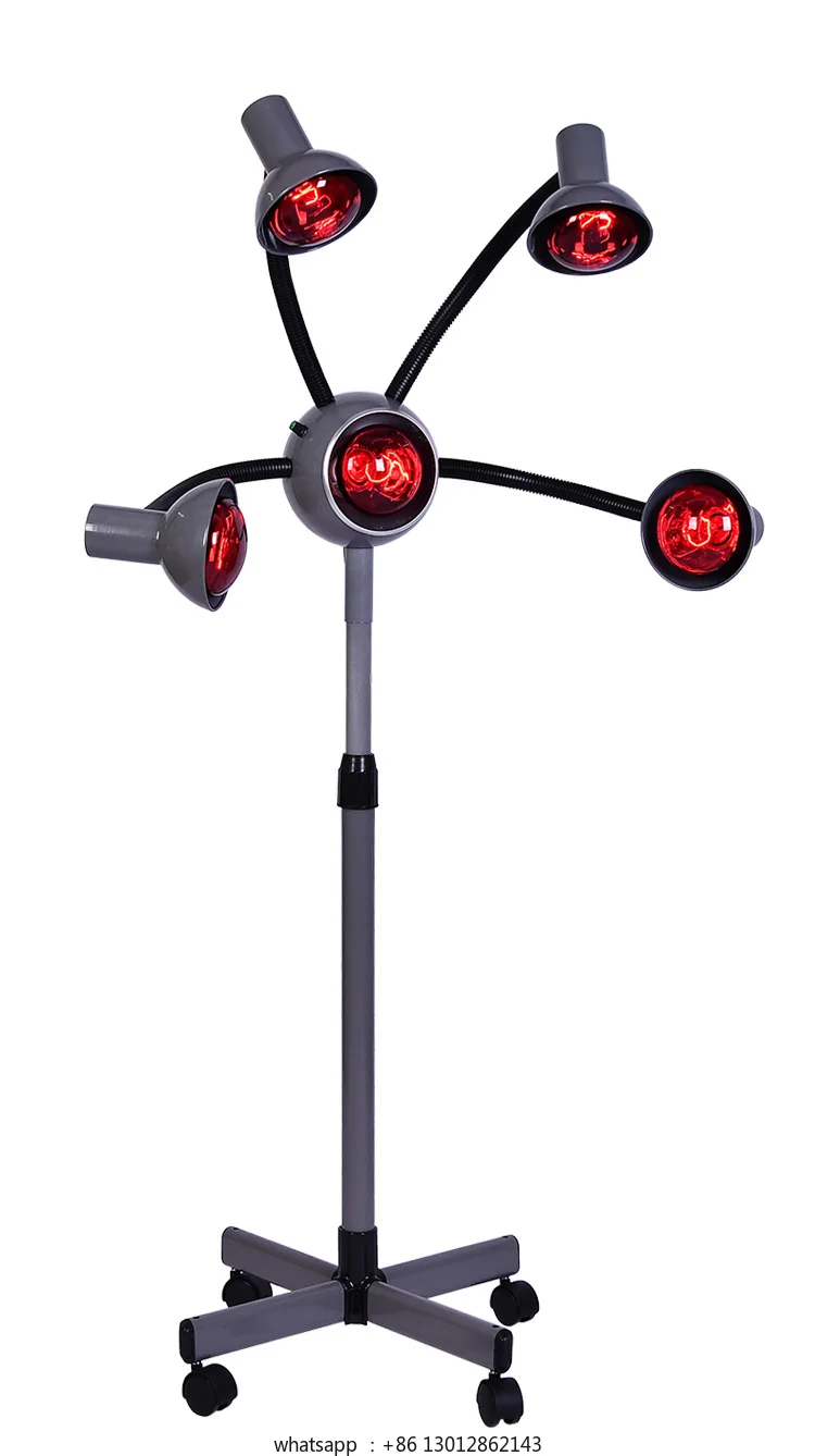 

Beauty salon equipment Five-head lamp Vertical sun lamp Baking head lamp Hair dryer