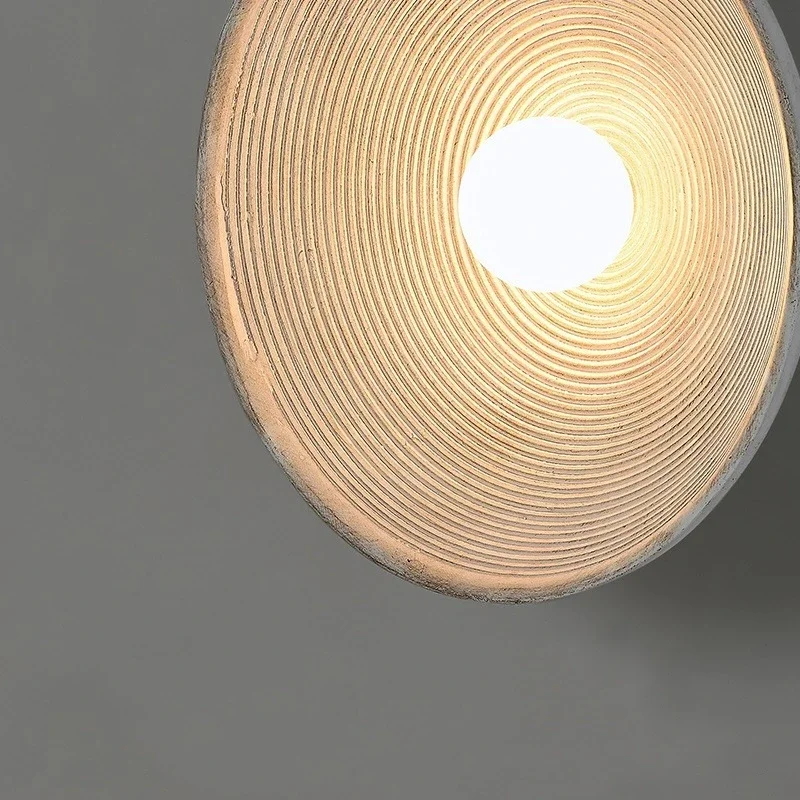 Nuova danimarca Designer Wabi Sabi lampada da parete rotonda per camera da letto comodino corridoio corridoio arte interna illuminazione a LED Docer