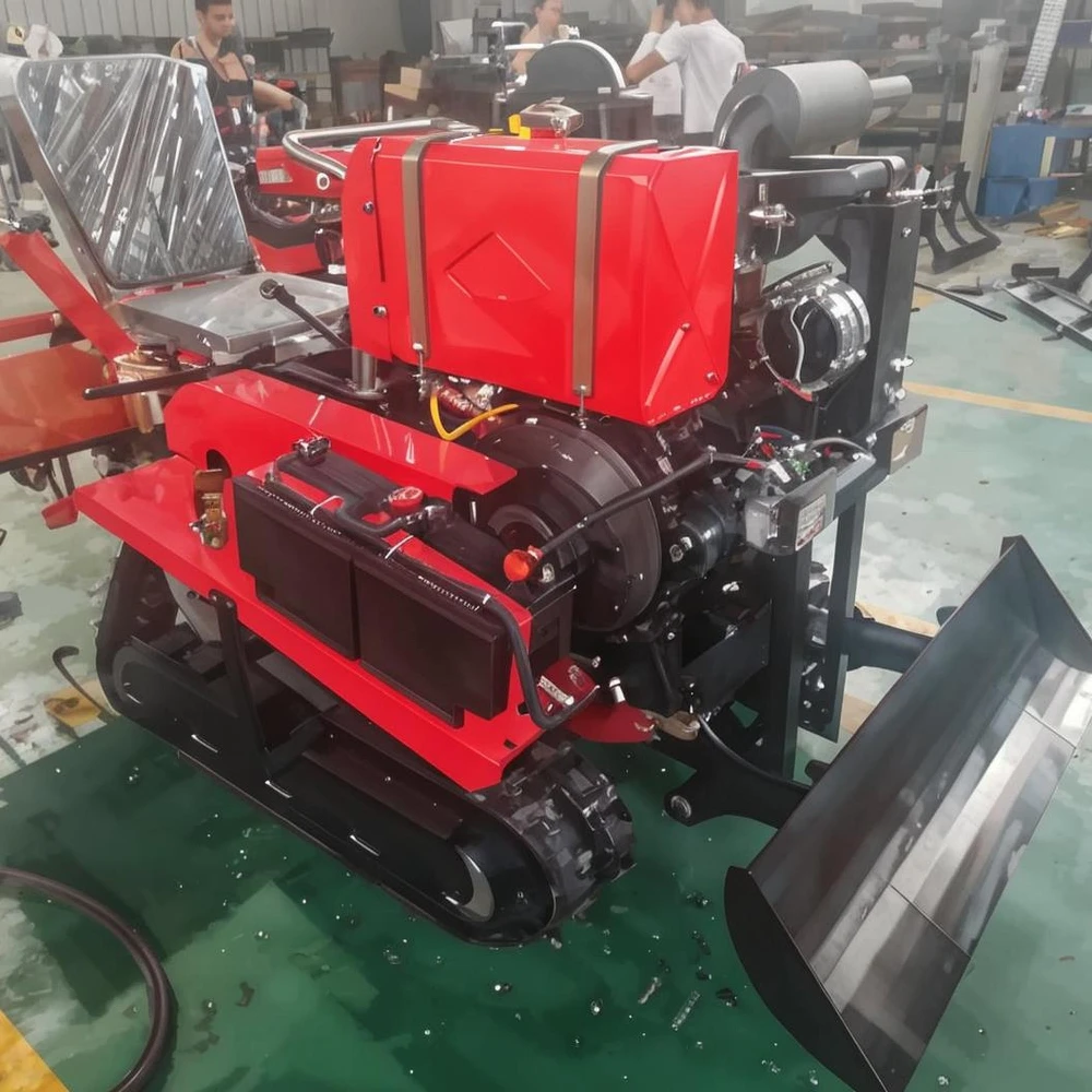 

China Rotavator Cultivators Agricultural Farming Mini Rotary Tiller Crawler Tractor Cultivators