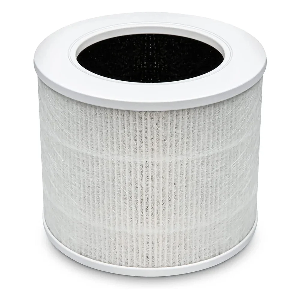 Air Purifier Filter for LEVOIT Core Mini Air Purifier Filter 3-in-1 Ture HEPA High-Efficiency Activated Carbon, Core Mini-RF