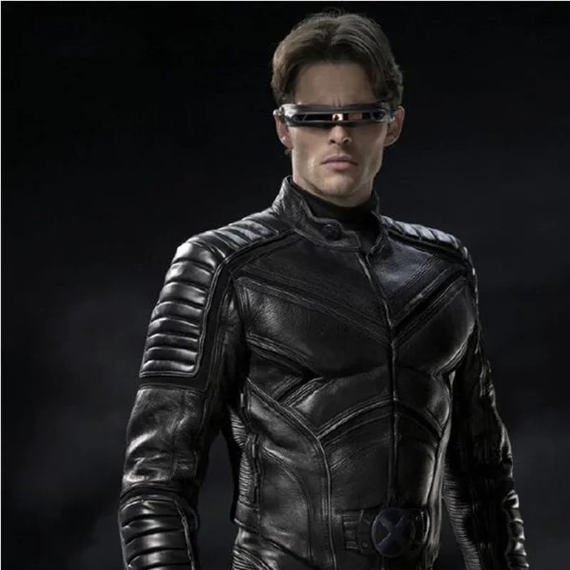 X-men Cyclops Cosplay Polarized Sunglasses for Men Women Memory Material Shield Designer Sunglasses