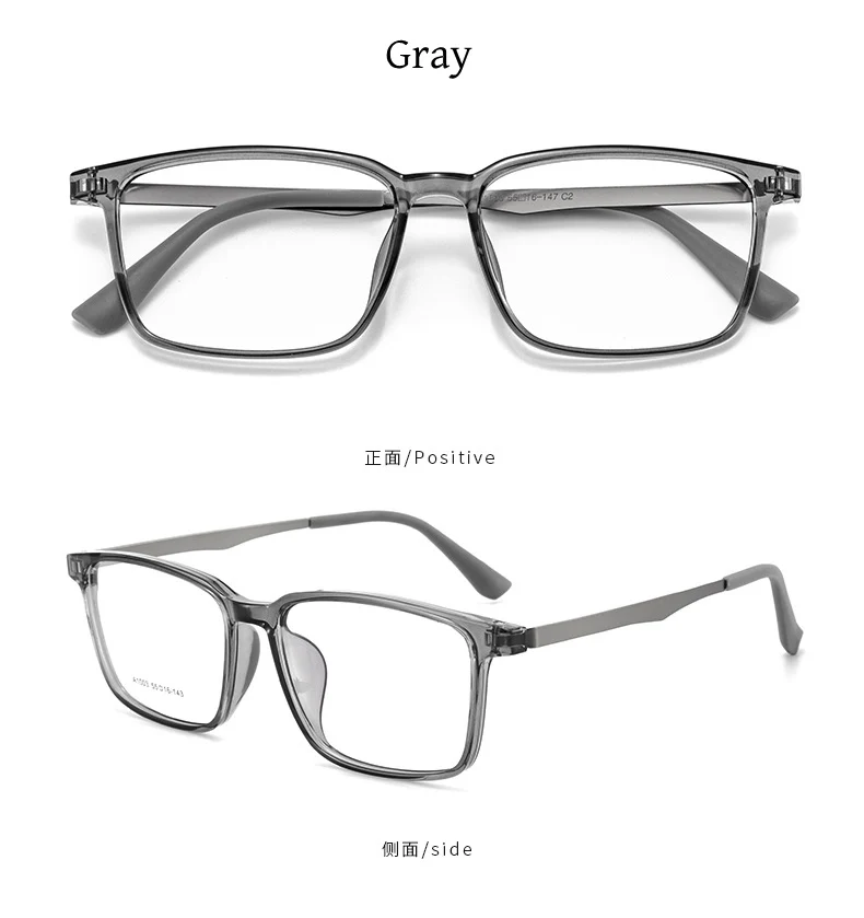 Ultraleichte photochrome Anti-Blaulicht-Lesebrille aus reinem Titan für Herren, Retro-Business-Computer-Presbyopie-Brille 0 bis +6,0 – Detail 8