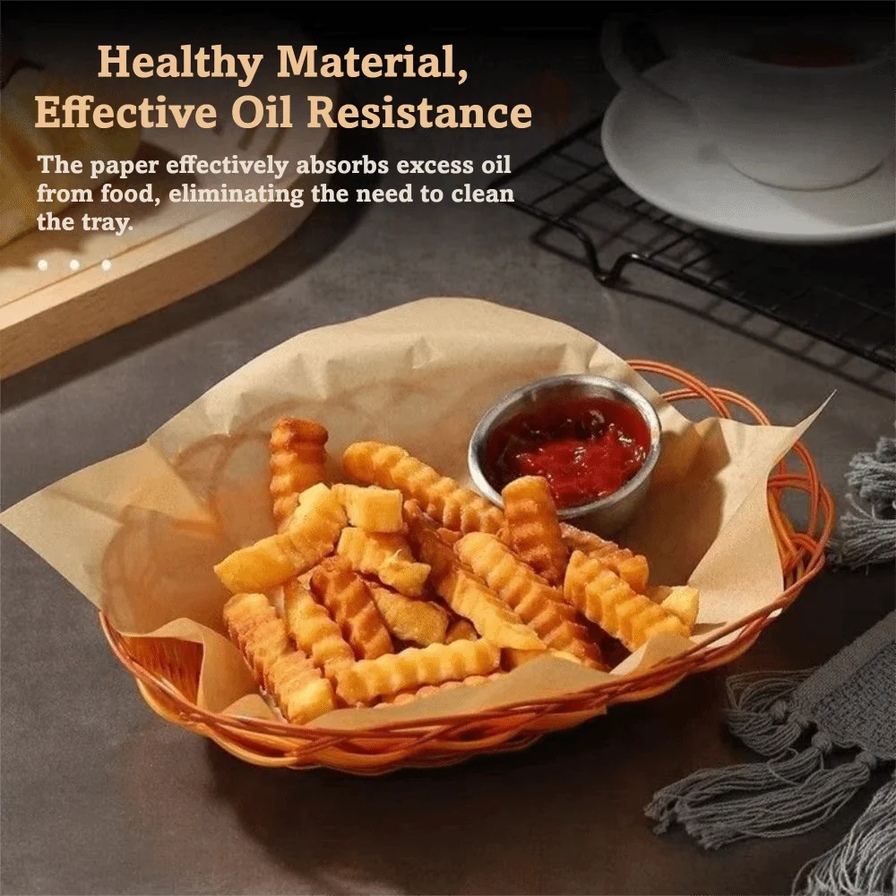 Laminated Coated Kraft Paper Water Grease Resistant 70gsm Wrapping Paper Food Grade Mooncake Table Placemat Mooncake Baking