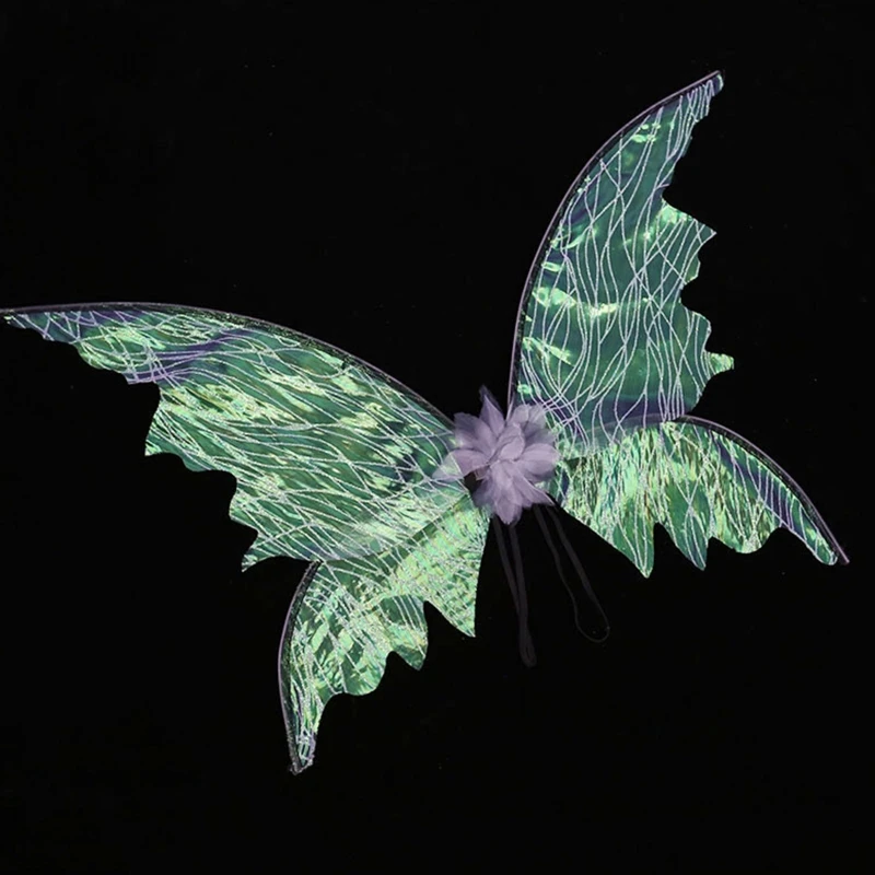 652F Fairy Princess Angel Wings For Women Girls Halloween Party Cosplay Costumes for Butterfly Wings Stage Performance Props