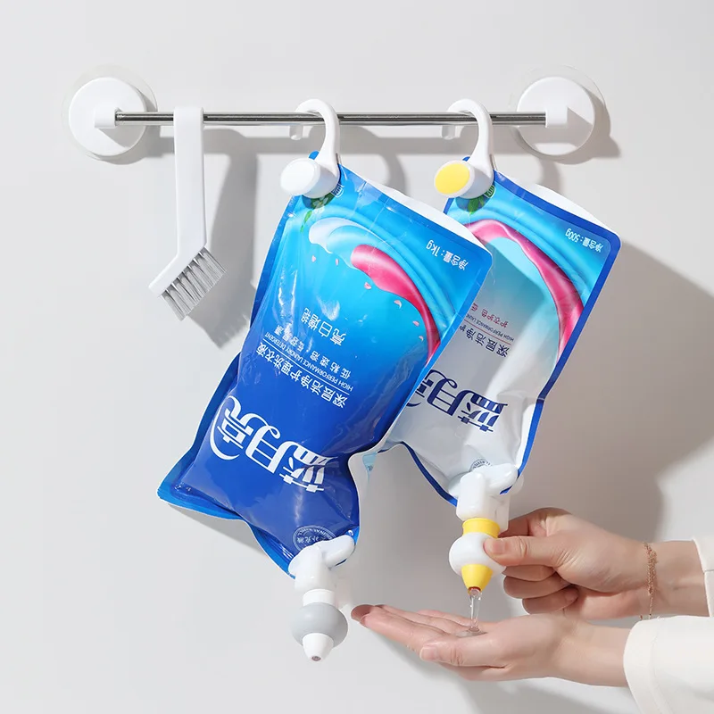 

Laundry detergent replacement liquid control squeezer bag shower gel shampoo liquid pump head