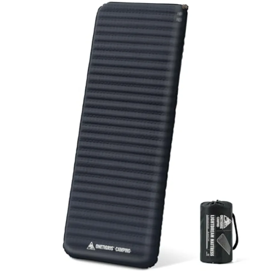 

LIGHTDREAM Sleeping Pad Self-Inflating Foam Mat Mattress for Camping Backpacking Trekking Car Trips Travels