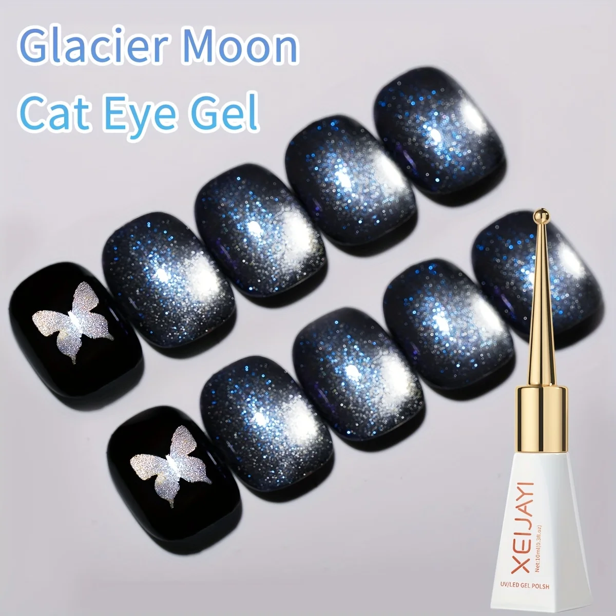 1pcs 10ml Popular Cat Eye Magnetic Gel Nail Polish Optional Nail Polish Women Summer Gift