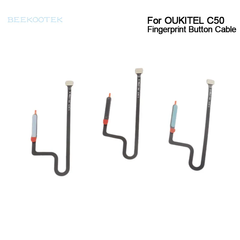 New Original OUKITEL C50 Fingerprint Button Sensor Cable Flex FPC Accessories For OUKITEL C50 Smart Phone