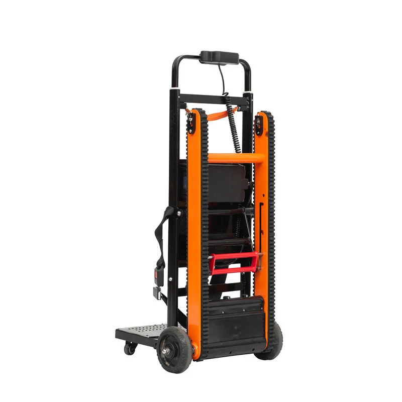 Adjustable Electric Stair Climber 250KG Capacity Heavy-Duty Cargo Handling Electric Hand Truck High-Rise Appliance Moving