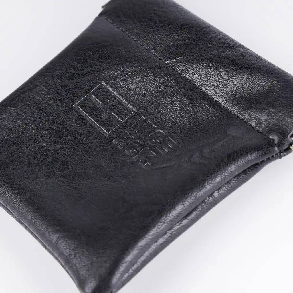 NiceHCK-Sac de rangement en cuir PU noir, étui de protection pour écouteurs, adapté pour DB2, YDX, YD30, X49, MK4, EB2S Pro, IEM