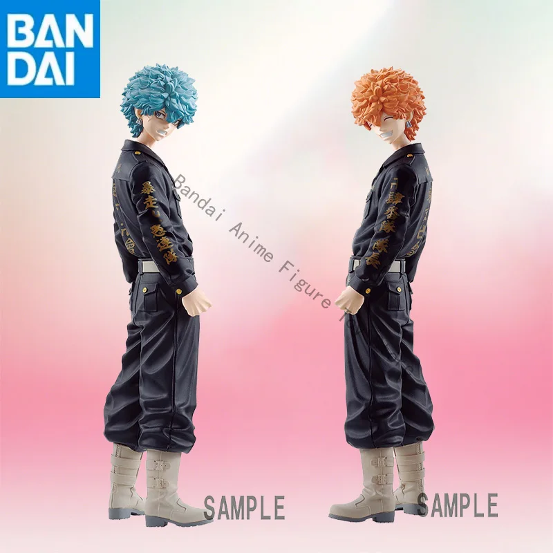 

В наличии оригинальная фигурка BANDAI NAMCO BANPRESTO Tokyo Revengers SOUYA KAWATA и NAHOYA KAWATA ПВХ 17 см, модель игрушки в подарок