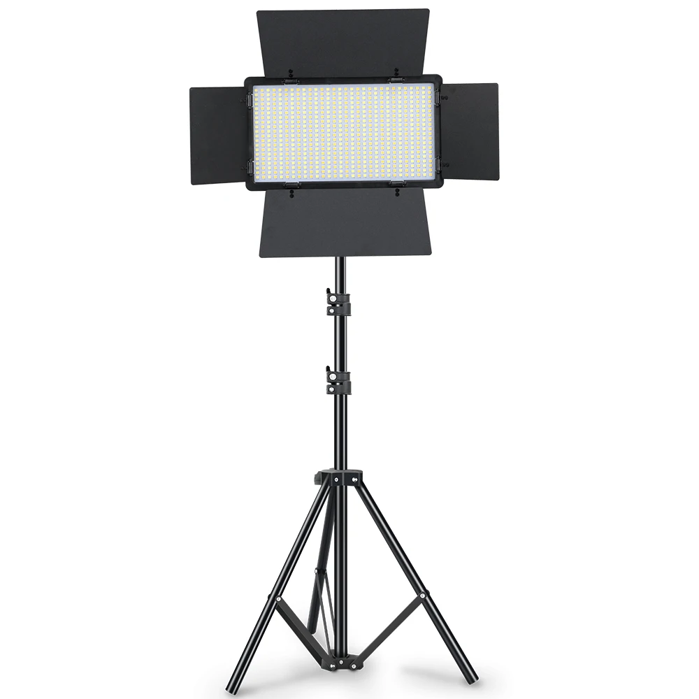 

LED Photo Studio Fill Light Video Lighting On Camera Video Photography Panel Lamp with Tripod for Youbute Tiktok Live