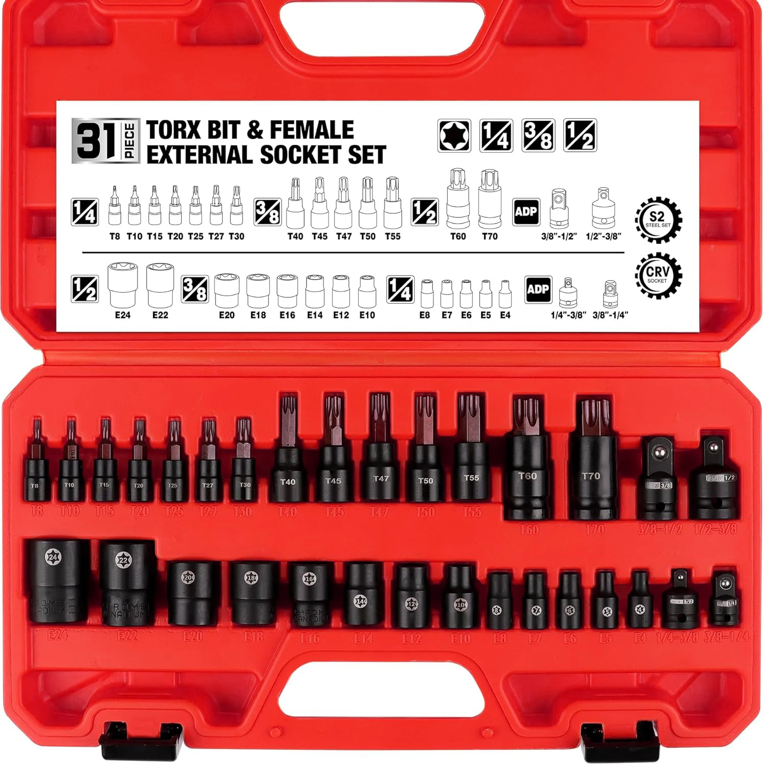 Professional 31Pcs …