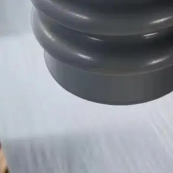 Grey PU Wave Tube Rammer Bellow 135x210mm For Wacker BS500 BS50-2 BS50-4 Compactor Tamping Rammer Replacement Part