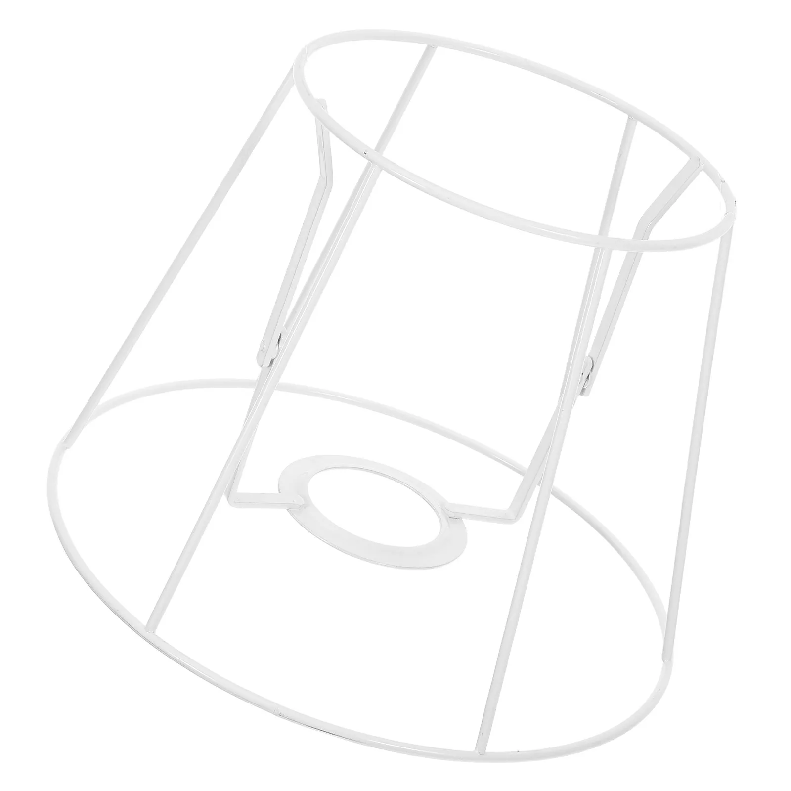 

Металлический каркас для абажура в форме барабана, круглые железные кольца-держатели для абажура, набор для самостоятельного изготовления светильников, металлическая защитная сетка для абажура