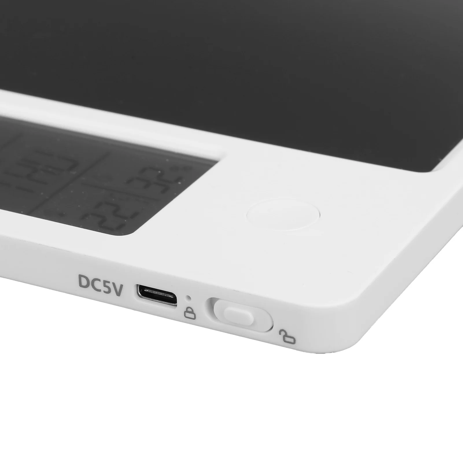 Picture 7: Desktop Electronic Writing & Drawing Tablet - Reusable LCD Handwriting Pad with Digital Calendar, Memo Board for