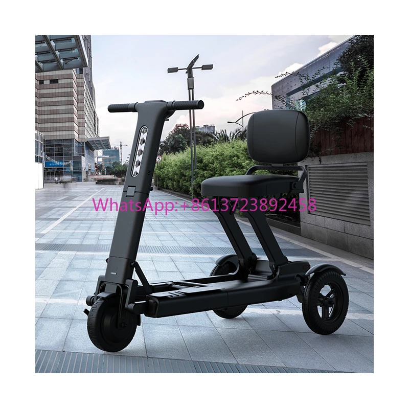 Foldable Safe Easy Carrying Folding Adult Electric Tricycle Electric 3 Wheel Scooter Electric Elderly Scooter