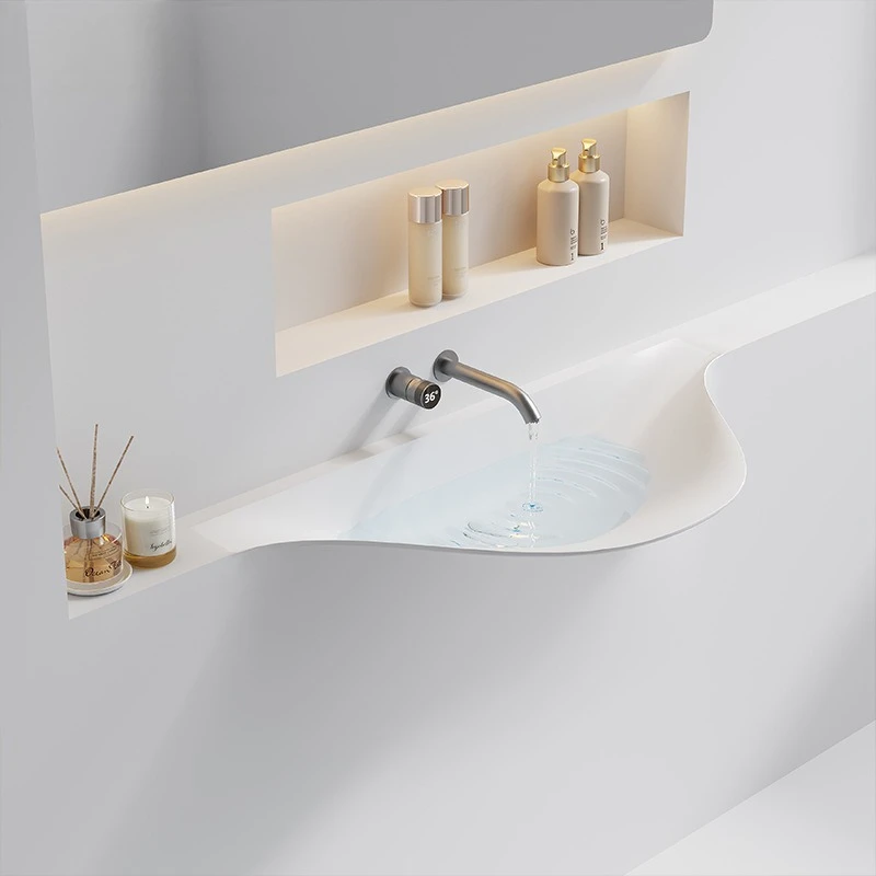 Artificial acrylic washbasin light luxury art outdoor children