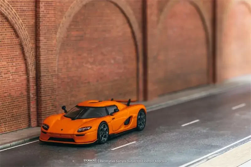 Tarmac Works 1:64 CC850 Orange Diecast Model Car