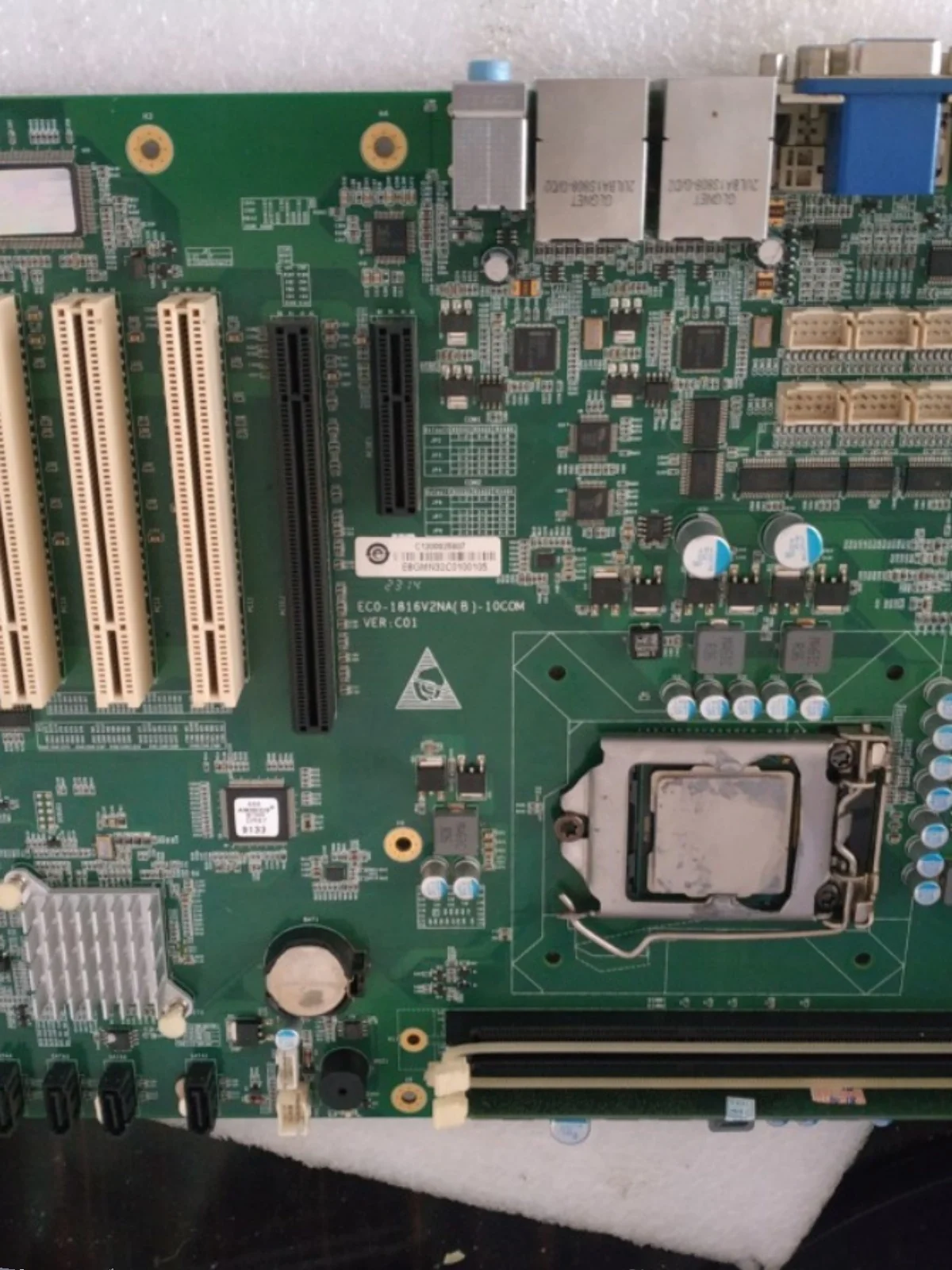 

EVOCO ECO-1816V2NA(B)-10COM VER:C01 Industrial control motherboard