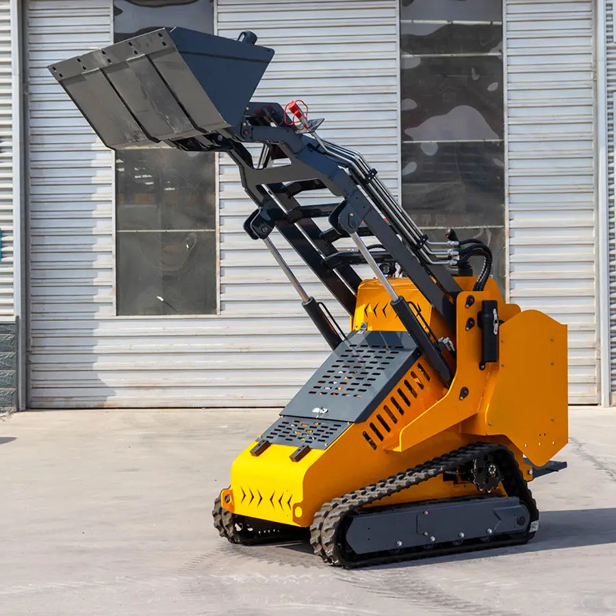 Multi Attachments Front Loader Mini Loader Skid Loaders for Extensive Landscaping Construction Tracked Skid Steer