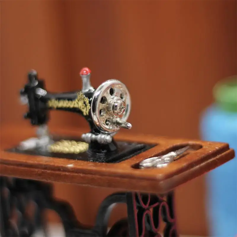 Sewing Machine Ornaments Durable Beautiful And Practical Fine Workmanship Creative Simulation Design Home Decorations Ornaments