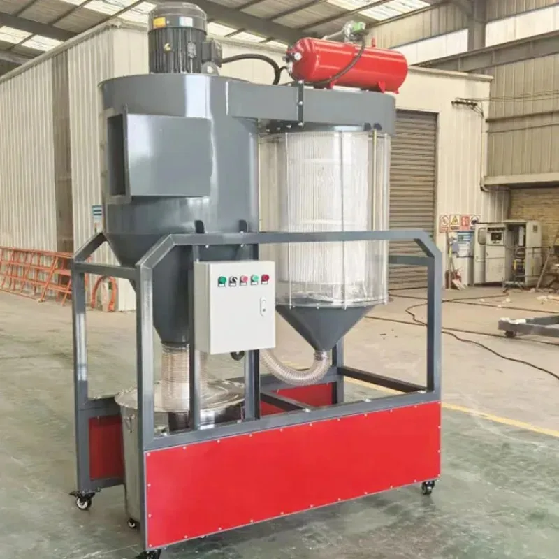New Three Phase Carbon Steel 5 Two-Stage Hepa Filtration Cyclone Dust Collector for Furniture and Wood Factories