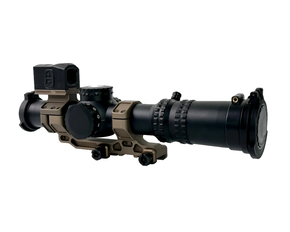 ATACR 1-8X24mm FFP Scope W 1.7'' C1 Mount&ACRO P1 Combo