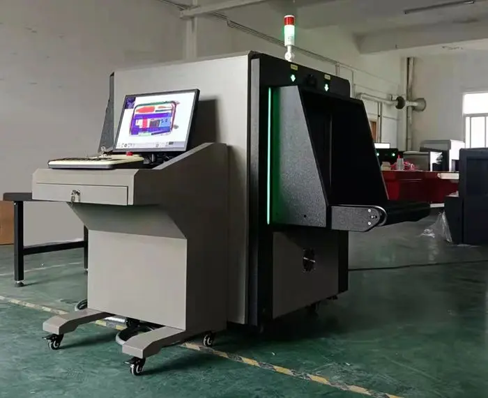 الماسح الضوئي للطرود بالأشعة السينية TS-5030 نظام المرور العام الأمتعة الماسح الضوئي معرض آلة فحص أمن الأشعة السينية #5