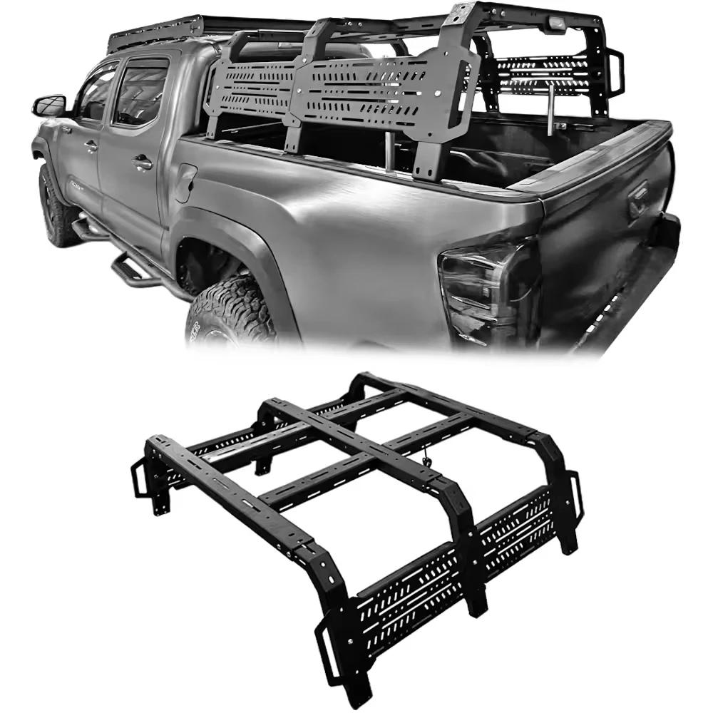 Spedking High quality Luggage Rack Cargo Carrier Roof Rack with ladder fit for Wrangler JK JL