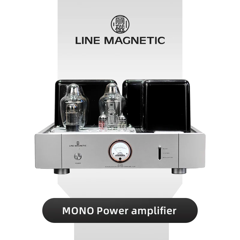 LINE-MAGNETIC LM-603PA mono rear-stage KT170 vacuum tube mono power amplifier(pair)