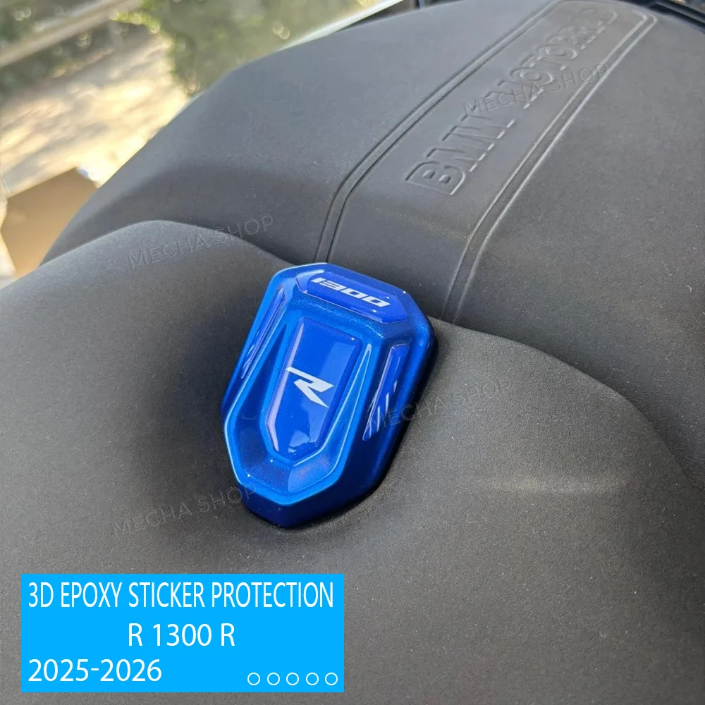 Seat Plastic Sticker For R 1300 R 2025 R1300R 2026 3D Resin Decorative Decal Kit